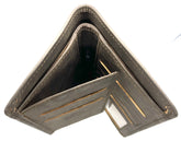 HAARLEM Women DERMA 26550 Long Leather Wallet Brown